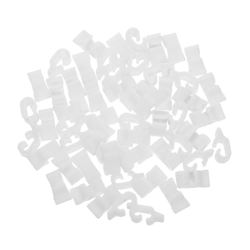 Milisten 100 Stück Haustierkäfig Clips Türschloss aus Robustem Material Verschleißfest Schnell Montierbar für Hunde Katzen Kaninchen Kleintiergehege Langlebige Ersatzverbindung für von Milisten