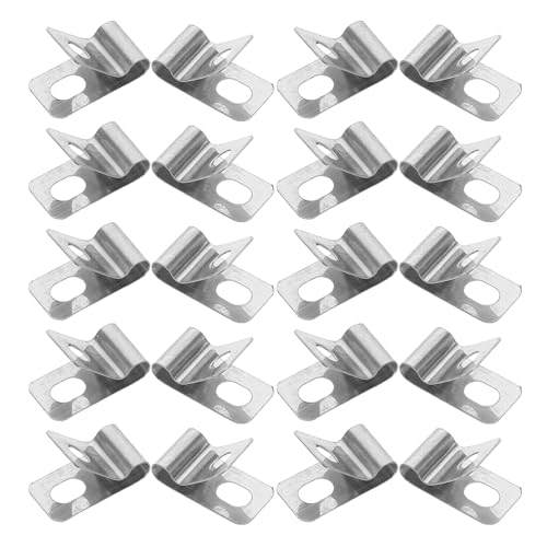 Milisten 100 Stück Metallzaun Clips Robuste Drahtklemmen für Befestigung von Maschendrahtzäunen Hohe Stabilität und Zuverlässigkeit für Landwirtschaft Milisten 100 Stück Metallzaun Clips Robuste Drahtklemmen für Befestigung von Maschendrahtzäunen Hohe Stabilität und Zuverlässigkeit für Landwirtschaft von Milisten