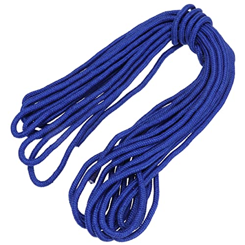 Milisten 10M Nylon Fahnenmast Hissseil Wetterbeständiges Seil Blau Austauschseil für Innen und Außendekoration Geeignet für Standard Fahnenmasten von Milisten