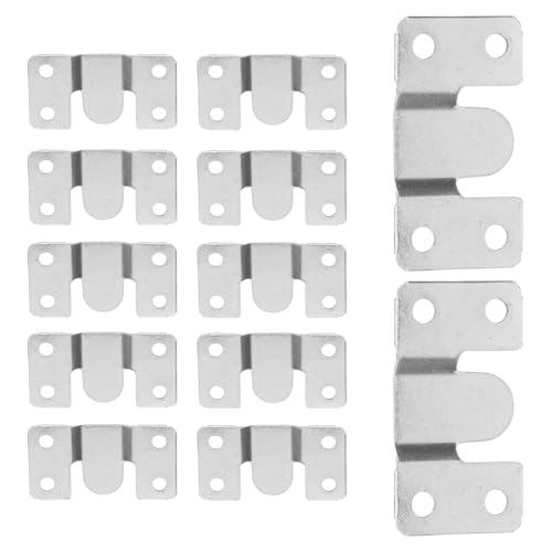 Milisten 12 Stück Teiliges Möbelverbinder Unsichtbare Wandhalterungen für Möbel Schnelle Installation Multifunktionale Unterstützung für Bettgestelle und Dekorationselemente Milisten 12 Stück Teiliges Möbelverbinder Unsichtbare Wandhalterungen für Möbel Schnelle Installation Multifunktionale Unterstützung für Bettgestelle und Dekorationselemente von Milisten