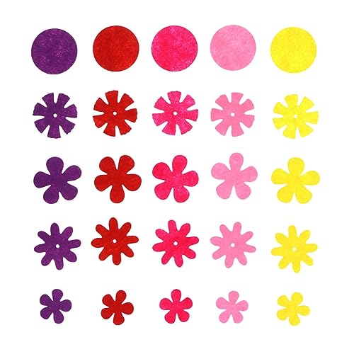 150 Stücke DIY Filz Blumen Stoff 5 Formen Verschönerungen für Handwerk Nähen Handwerk Einladungskarten Kinder Kinder Wohnkultur Ornamente 150 Stücke DIY Filz Blumen Stoff 5 Formen Verschönerungen für Handwerk Nähen Handwerk Einladungskarten Kinder Kinder Wohnkultur Ornamente von Milisten