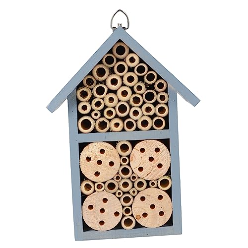 Milisten Dekoratives Insektenhotel für Bienen Hängende Bienenhütte Gartenhaus für Insekten Bee House mit Bemalter Oberfläche Sicheres Bienennest für Garten Milisten Dekoratives Insektenhotel für Bienen Hängende Bienenhütte Gartenhaus für Insekten Bee House mit Bemalter Oberfläche Sicheres Bienennest für Garten von Milisten