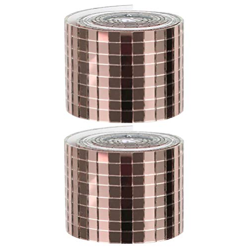 Milisten 2rollen Selbstklebende -fliesenaufkleber Roségold Kreative Wanddekoration Für Ktv Und Wohnräume Langlebig Und Einfach Anzubringen Milisten 2rollen Selbstklebende -fliesenaufkleber Roségold Kreative Wanddekoration Für Ktv Und Wohnräume Langlebig Und Einfach Anzubringen von Milisten