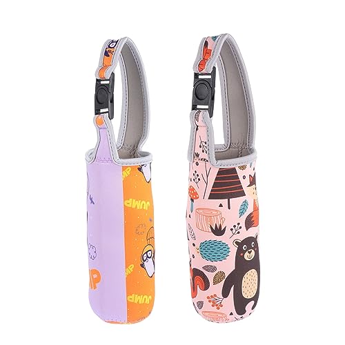 Milisten 2 STÜCK Teiliges Handlicher Isolierbecher Tragebezug aus Strapazierfähigem Breiter Mund Sicherer Schutz für Vakuumflaschen zum Reisen Milisten 2 STÜCK Teiliges Handlicher Isolierbecher Tragebezug aus Strapazierfähigem Breiter Mund Sicherer Schutz für Vakuumflaschen zum Reisen von Milisten