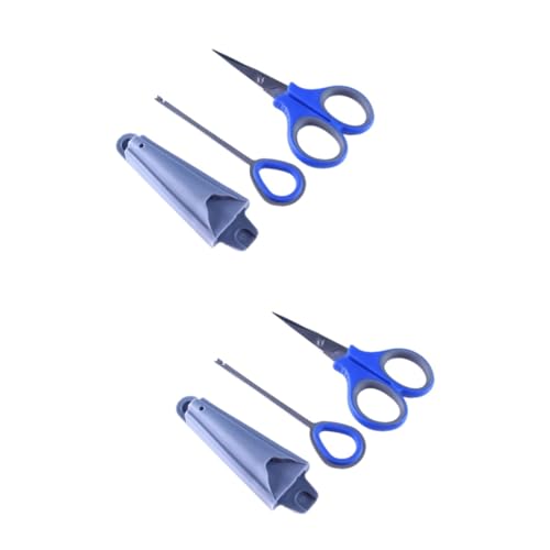 Milisten 2 Sätze Angel Scheren Set Robuste Langlebige Scheren für Angler Schneiden von Angelschnur und Ergonomischer Griff Zufällige Farben Zufällige Farbe Milisten 2 Sätze Angel Scheren Set Robuste Langlebige Scheren für Angler Schneiden von Angelschnur und Ergonomischer Griff Zufällige Farben Zufällige Farbe von Milisten