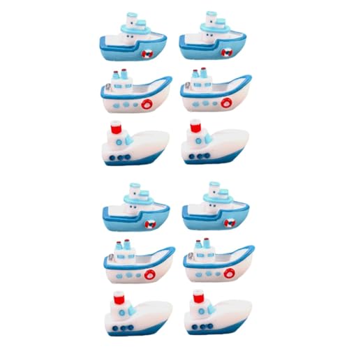 Milisten 2 Sätze Miniatur Segelboot Figuren Im Mediterranen Stil Robuste Resin Deko Für Strand Und Gartenlandschaften Für Kreative DIY Projekte Und 6 Stücke * 2 Milisten 2 Sätze Miniatur Segelboot Figuren Im Mediterranen Stil Robuste Resin Deko Für Strand Und Gartenlandschaften Für Kreative DIY Projekte Und 6 Stücke * 2 von Milisten