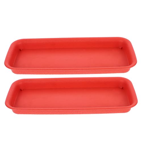 Milisten 2 Stück Blumentopf Untersetzer Pflanzen Blumentopf Tablett Pflanztöpfe Untersetzer Blumentopf Tabletts Tablett Für Blumentopf Blumentopf Untersetzer Pflanzgefäß von Milisten