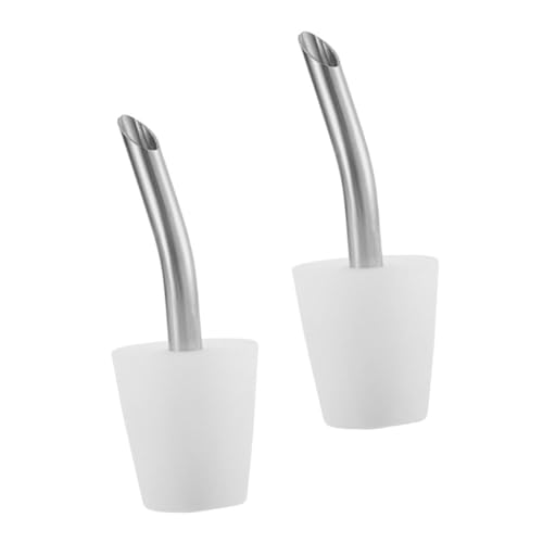 Milisten 2 Stück Camping Wasserkocher Zubehör Aluminium Kettle Nozzles mit Verlängerung für Ausgießen Leicht für Outdoor und Camping von Milisten