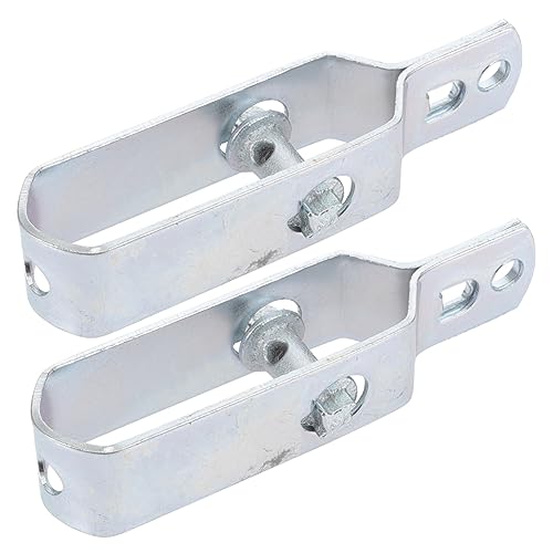 Milisten 2 Stück Drahtseil Spanner Robuster Spannschloss für Gartenzaun Heavy Duty Drahtseil Spanner Seil Tensioner für und Wäscheleine von Milisten