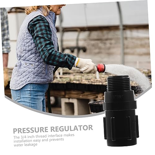Milisten 2 Stück Druckregler Psi für Gartenbewässerung Kompakter Wasserdruckregulator aus Robustem Abs Optimaler Schutz für Bewässerungssysteme mit Innen und Außengewindeanschluss von Milisten