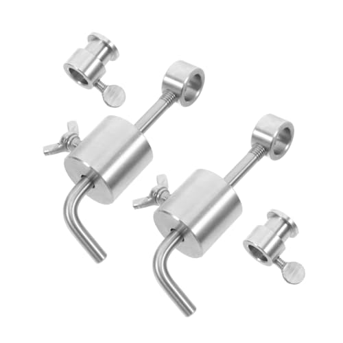 Milisten 2 Stück Edelstahl BBQ Ausgleichsgewicht Rotisserie Spieß Balance Werkzeug mit Drehhülse und Limitblock für Stabiles Grillen bei Ausflügen und Familienfeiern Milisten 2 Stück Edelstahl BBQ Ausgleichsgewicht Rotisserie Spieß Balance Werkzeug mit Drehhülse und Limitblock für Stabiles Grillen bei Ausflügen und Familienfeiern von Milisten