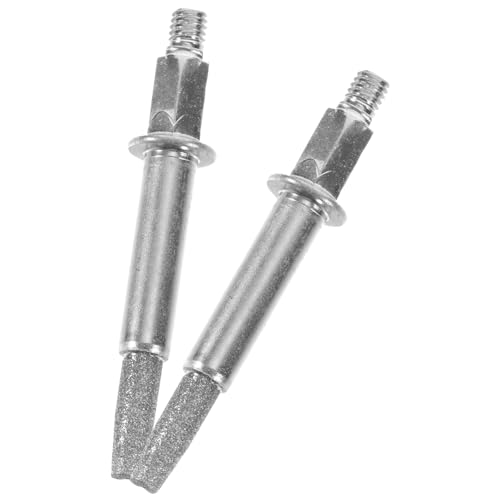 Milisten 2 Stück Kettensägenschärfer Schleifsteine aus Aluminiumoxid und Hochwertige Schleifköpfe für Kettensägen Präzise Poliersteine Robust und Langlebig für Metall und Naturmaterialien von Milisten