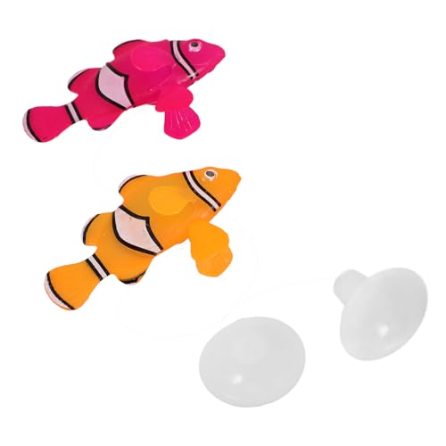 Milisten 2 Stück Teiliges Fisch Dekor Aquarium Deko Langlebige Simulation Fische Ungiftig Wasserbeständig Natürliche Unterwasserlandschaft für Aquarien Fischfreundliche Ornamente Milisten 2 Stück Teiliges Fisch Dekor Aquarium Deko Langlebige Simulation Fische Ungiftig Wasserbeständig Natürliche Unterwasserlandschaft für Aquarien Fischfreundliche Ornamente von Milisten