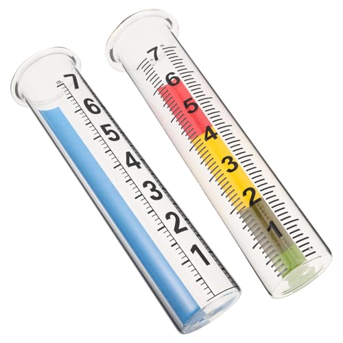 Milisten 2 Stück Teiliges Glas-rain-Gauge-ersatzrohr Hochtemperaturbeständig Kratzfest Transparent Präzise Regenmessung für Garten Landwirtschaft und Wetterbeobachtung Einfache Installation Milisten 2 Stück Teiliges Glas-rain-Gauge-ersatzrohr Hochtemperaturbeständig Kratzfest Transparent Präzise Regenmessung für Garten Landwirtschaft und Wetterbeobachtung Einfache Installation von Milisten