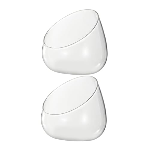 Milisten 2 Stück Transparente Micro Landscape Flaschen aus Glas mit Schräger Öffnung Multifunktionale Dekorative Aufbewahrungsflaschen für Küche und Zuhause Leicht Handlich und Einfach zu Milisten 2 Stück Transparente Micro Landscape Flaschen aus Glas mit Schräger Öffnung Multifunktionale Dekorative Aufbewahrungsflaschen für Küche und Zuhause Leicht Handlich und Einfach zu von Milisten