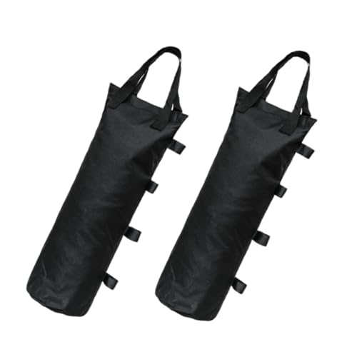 Milisten 2 Stück wasserdichte Sandtaschen für Sonnenschirme Strapazierfähige Halterungen für Zelte und Camping für Outdoor Aktivitäten von Milisten