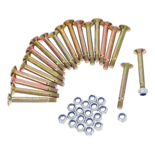 Milisten 20 Stück Teiliges Canopy Rod Connector Robuste Sonnenschutz Zelt Halterungsschrauben Universelle Outdoor Stangenadapter für Markisen Camping und Patio mit und Stabiler Befestigung von Milisten