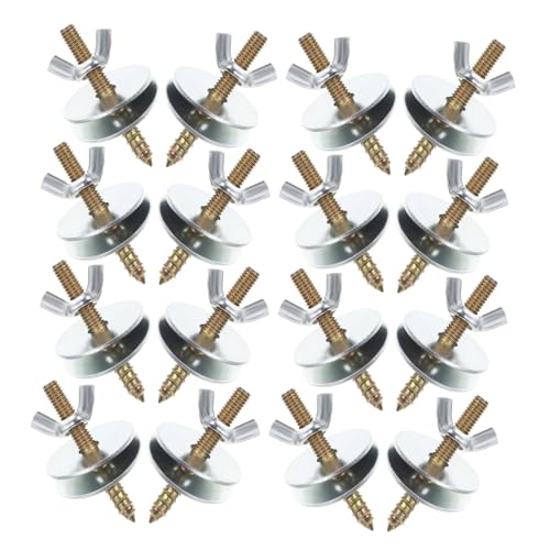 Milisten 24 Sätze Teiliges Vogelkäfig Befestigungsset mit Schrauben Muttern und Unterlegscheiben Edelstahl Schraubenset für Stabile Sitzstangen und Volierenzubehör Kompatibel Rostfrei Milisten 24 Sätze Teiliges Vogelkäfig Befestigungsset mit Schrauben Muttern und Unterlegscheiben Edelstahl Schraubenset für Stabile Sitzstangen und Volierenzubehör Kompatibel Rostfrei von Milisten