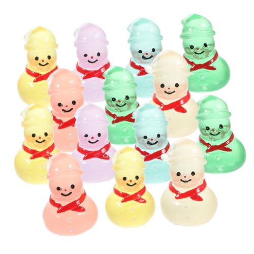 Milisten 24 Stück Teiliges Mini Schneemann Dekoration Robustem Resin Leuchtet im Dunkeln als Kompakte Weihnachtsdeko für Schreibtisch Garten Balkon und Landschaften Milisten 24 Stück Teiliges Mini Schneemann Dekoration Robustem Resin Leuchtet im Dunkeln als Kompakte Weihnachtsdeko für Schreibtisch Garten Balkon und Landschaften von Milisten