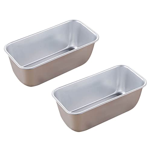 Milisten 2St Toastbox sandwich box sandwichbox Backformen für den Ofen Toastkuchen Brotform flache Pfanne nützliche Backbleche Kuchenbackform selbstgemacht Backgeschirr von Milisten