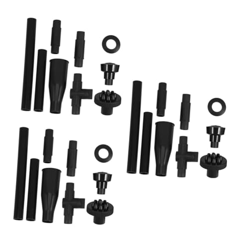 Milisten 3 Sätze 3 Sets Aquarium Zubehör Springbrunnen Sprühköpfe Springbrunnen Zubehör Outdoor Springbrunnen Pumpen Set Mit Düsen Teichpumpen Zubehör Set Teich Brunnen Kopf 9 Stück * 3 von Milisten