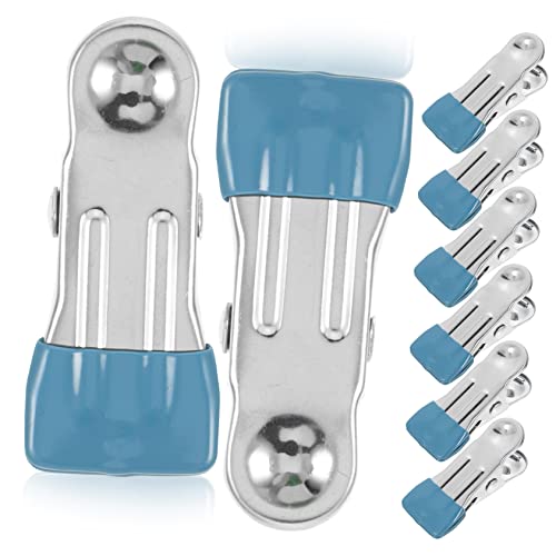 Milisten 30 Stück Windclip Abdeckung Pools Festsetzung oberirdischer Pool Schwimmbad Mehrzweck-Metallclips Edelstahlklammern Multifunktions-Metallclip Poolklemmen Outdoor -Klemmen PVC von Milisten