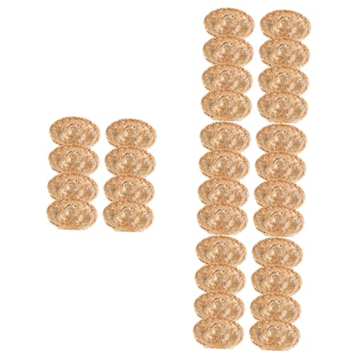 Milisten 4 Sätze Mini Strohhüte Für DIY Dekoration Handgefertigte Leichte Puppenhüte Stroh Spitz Für Kreative Bastelprojekte Puppenzubehör Und Miniaturkunstwerke 8 Stück * 4 Milisten 4 Sätze Mini Strohhüte Für DIY Dekoration Handgefertigte Leichte Puppenhüte Stroh Spitz Für Kreative Bastelprojekte Puppenzubehör Und Miniaturkunstwerke 8 Stück * 4 von Milisten