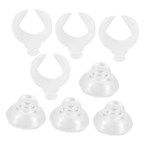 Milisten 4 Stück Feeder Tube Clips Aquarium Wasserschlauch Halterung mit Transparentem Saugnapf Fischfutterrohr Klemme Robustes Kunststoffmaterial Geeignet für Glatte Oberflächen Wie Glas Milisten 4 Stück Feeder Tube Clips Aquarium Wasserschlauch Halterung mit Transparentem Saugnapf Fischfutterrohr Klemme Robustes Kunststoffmaterial Geeignet für Glatte Oberflächen Wie Glas von Milisten