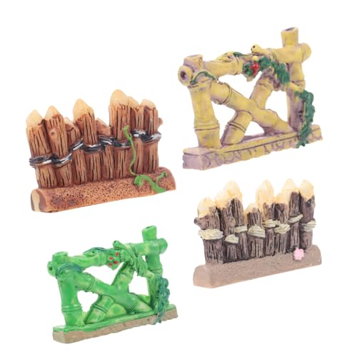 Milisten 4 Stück Miniatur Zaun Dekoration Teiliges Langlebigem Resin für Garten Landschaft für Mini Dekoration und Puppenhaus Projekte Zufälliger Stil Milisten 4 Stück Miniatur Zaun Dekoration Teiliges Langlebigem Resin für Garten Landschaft für Mini Dekoration und Puppenhaus Projekte Zufälliger Stil von Milisten
