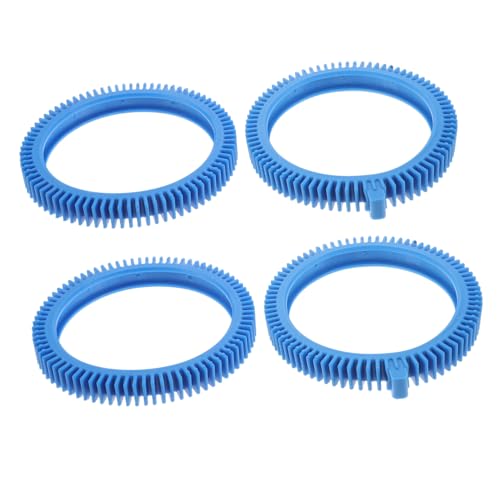 Milisten 4 Stück PVC Pool -Reinigerreifen Teil Reifenwechsel Poolrad Poolwerkzeuge zum Reinigen Pool -Reifen -Ersatzkit Poolreiniger Radlaufreifen Reifenersatz für Poolreiniger Blau Milisten 4 Stück PVC Pool -Reinigerreifen Teil Reifenwechsel Poolrad Poolwerkzeuge zum Reinigen Pool -Reifen -Ersatzkit Poolreiniger Radlaufreifen Reifenersatz für Poolreiniger Blau von Milisten