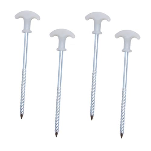 Milisten 4 Stück Zeltheringe Schraubheringe Camping Heringe Robust Windfest für Outdoor Zelte und Bergtouren Geeignet Langlebig und Vielseitig Einsetzbar Milisten 4 Stück Zeltheringe Schraubheringe Camping Heringe Robust Windfest für Outdoor Zelte und Bergtouren Geeignet Langlebig und Vielseitig Einsetzbar von Milisten