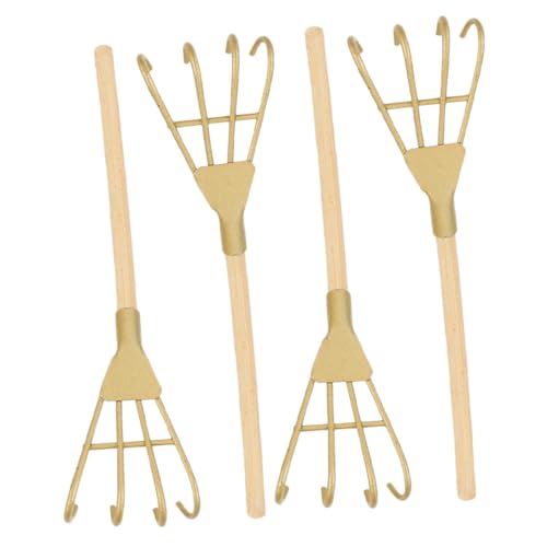 Milisten 5 Stück Gartenrechen Teiliges Dekorative Handwerkskunst für Altar Auto und Wohnkultur für Schreibtisch und Sandbildergestaltung Milisten 5 Stück Gartenrechen Teiliges Dekorative Handwerkskunst für Altar Auto und Wohnkultur für Schreibtisch und Sandbildergestaltung von Milisten
