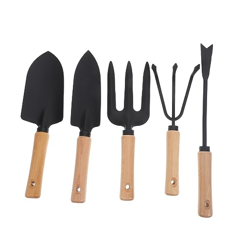 Milisten 5 Stück Gartenwerkzeug Set Teiliges Set Praktischem und Langlebigem Zubehör für Erwachsene zum Pflanzen Jäten und Auflockern von Erde im Freien Milisten 5 Stück Gartenwerkzeug Set Teiliges Set Praktischem und Langlebigem Zubehör für Erwachsene zum Pflanzen Jäten und Auflockern von Erde im Freien von Milisten
