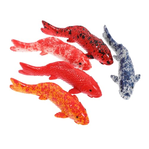 Milisten 5 Stück Schwimmende Teilige Koi Fisch Dekoration für Aquarien Realistische Kunstfisch Ornamente Harz für Teich und Büro Aquarium Zubehör Miniatur Landschaftsbau Milisten 5 Stück Schwimmende Teilige Koi Fisch Dekoration für Aquarien Realistische Kunstfisch Ornamente Harz für Teich und Büro Aquarium Zubehör Miniatur Landschaftsbau von Milisten