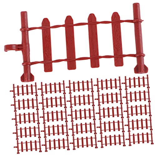Milisten 50 Stück Miniature Abs Zaun für Puppenhäuser und Garten Dekorationszubehör für Kreative Szenen im Mikroformat Langlebig und Vielseitig Einsetzbar Milisten 50 Stück Miniature Abs Zaun für Puppenhäuser und Garten Dekorationszubehör für Kreative Szenen im Mikroformat Langlebig und Vielseitig Einsetzbar von Milisten
