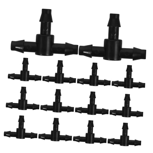 Milisten 50 Stück Tropfbewässerung Schlauchverbinder Tee Anschluss für Gartenschlauch Micro drip System Robust und Installieren Milisten 50 Stück Tropfbewässerung Schlauchverbinder Tee Anschluss für Gartenschlauch Micro drip System Robust und Installieren von Milisten