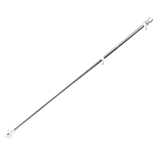 Milisten 6 Stück Teiliges Set Fahnenmast mit Halterung für Garten und Haus Rostfreier Verstellbarer Fahnenhalter für Balkon Terrasse Milisten 6 Stück Teiliges Set Fahnenmast mit Halterung für Garten und Haus Rostfreier Verstellbarer Fahnenhalter für Balkon Terrasse von Milisten