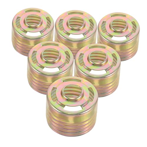 Milisten 6 Stück Verdeckte Feuerlöschsprinkler Abdeckplatten Deckenmontage Schutz Robuste Eisenkonstruktion Wartungsfreundlich Nahtlos Integrierbar für Innen und Außenbereiche Milisten 6 Stück Verdeckte Feuerlöschsprinkler Abdeckplatten Deckenmontage Schutz Robuste Eisenkonstruktion Wartungsfreundlich Nahtlos Integrierbar für Innen und Außenbereiche von Milisten