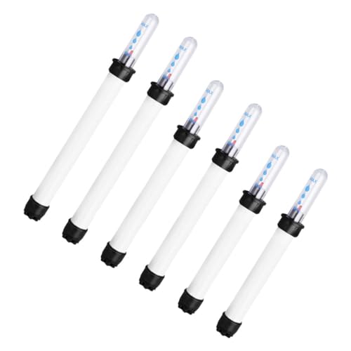 Milisten 6 Teiliges Wasserstandsanzeiger Indikator Pflanzen Wasserstandsanzeiger Globen Gartenbewässerungssystem Kit Wasserbirnen Blumentopf Wasserzähler Tropfbewässerungs Kit von Milisten