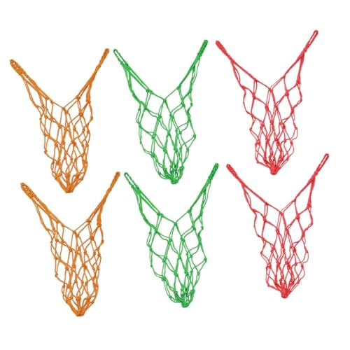 Milisten 6Stücke Hühner Gemüse Futterspender Mesh Netztaschen für Obst und Gemüse Praktische Aufbewahrung für Hühnerfütterung Robust und Langlebig Zufällige Farben Milisten 6Stücke Hühner Gemüse Futterspender Mesh Netztaschen für Obst und Gemüse Praktische Aufbewahrung für Hühnerfütterung Robust und Langlebig Zufällige Farben von Milisten
