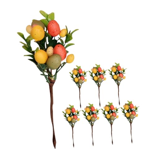 Milisten 8 Stück Ostereierdekoration Künstliche Osterblume Künstliche Ostereier-Picks Blumen-Picks Aus Ostereiern Dekorative Ostereierstiele Osterspray Mit Eiern Osterei-Picks Bambus Milisten 8 Stück Ostereierdekoration Künstliche Osterblume Künstliche Ostereier-Picks Blumen-Picks Aus Ostereiern Dekorative Ostereierstiele Osterspray Mit Eiern Osterei-Picks Bambus von Milisten