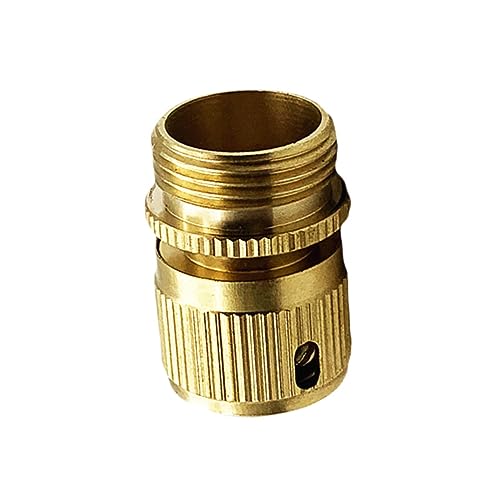 Milisten Außen Gewinde Wasserschlauch Verbinder Schnellkupplung mit Dichtung Europäischer Standard Gartenschlauch Adapter für Garten Wohnmobil und Hochdruckreiniger Milisten Außen Gewinde Wasserschlauch Verbinder Schnellkupplung mit Dichtung Europäischer Standard Gartenschlauch Adapter für Garten Wohnmobil und Hochdruckreiniger von Milisten