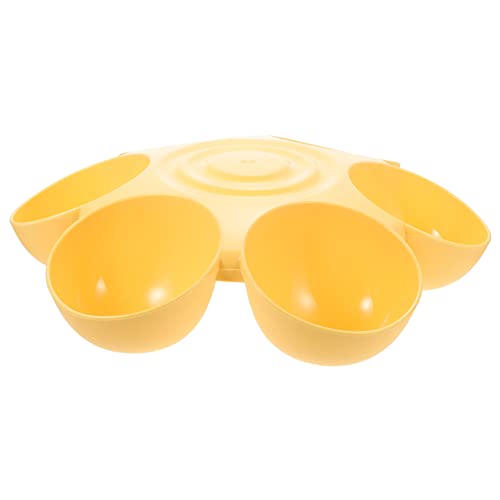 Milisten Blumenförmiger Mehrzweck Haustiernapf aus Kunststoff Mehrfach Futterschale für Katzen und Hunde Praktischer Futterspender für Welpen und Ausgewachsene Haustiere Gelb Milisten Blumenförmiger Mehrzweck Haustiernapf aus Kunststoff Mehrfach Futterschale für Katzen und Hunde Praktischer Futterspender für Welpen und Ausgewachsene Haustiere Gelb von Milisten