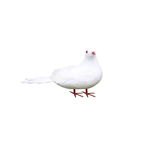 Milisten Büro-Schreibtisch- Gefälschte Taube Vogelverzierung Schaum Friedenstaube Taubenstatue Sich Dehnende Taubenfigur Taube Figur Schreibtisch Vogel Grüne Pflanzen Tier Weiß Milisten Büro-Schreibtisch- Gefälschte Taube Vogelverzierung Schaum Friedenstaube Taubenstatue Sich Dehnende Taubenfigur Taube Figur Schreibtisch Vogel Grüne Pflanzen Tier Weiß von Milisten