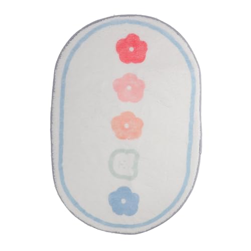 Milisten Niedlicher Kinderzimmerteppich Polyesterfaser Cartoon Muster Dekorative Spielmatte Vielseitige Badematte für Babys Farbenfroh und Pflegeleicht Milisten Niedlicher Kinderzimmerteppich Polyesterfaser Cartoon Muster Dekorative Spielmatte Vielseitige Badematte für Babys Farbenfroh und Pflegeleicht von Milisten