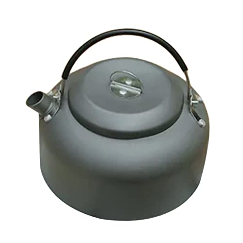 Milisten Camping Wasserkocher Tragbarer Aluminium Kessel mit Griff für Outdoor Wandern und Teezubereitung für Camping und Reisen von Milisten