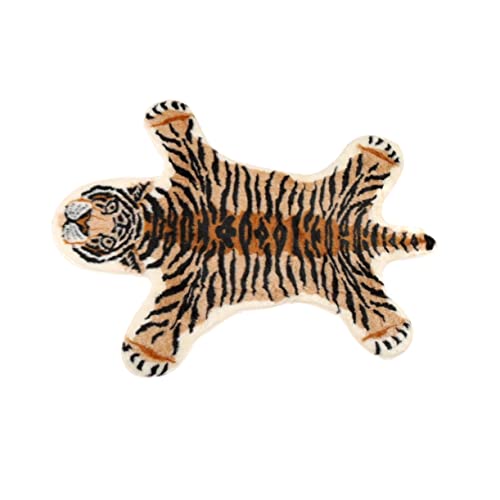 Milisten Dekorativer Tiger Teppich rutschfeste Bodenmatte für Wohnzimmer Schlafzimmer Küche Multifunktionale Fußmatte mit Attraktivem Tigermuster als Milisten Dekorativer Tiger Teppich rutschfeste Bodenmatte für Wohnzimmer Schlafzimmer Küche Multifunktionale Fußmatte mit Attraktivem Tigermuster als von Milisten