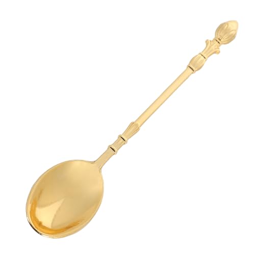 Milisten Demitasse Mini Kaffee und Dessertlöffel Gold für Vielseitige Nutzung Rühren von Kaffee Servieren von Snacks und Genießen von Eiscreme Leicht zu Reinigen und Elegant im Design Milisten Demitasse Mini Kaffee und Dessertlöffel Gold für Vielseitige Nutzung Rühren von Kaffee Servieren von Snacks und Genießen von Eiscreme Leicht zu Reinigen und Elegant im Design von Milisten