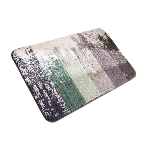 Milisten Doormat Absorbent Bath Rug rutschfeste Saugfähige Fußmatte für Bad und Eingangsbereich und Schimmelresistent zum Schmutz und Feuchtigkeitstrapping von Milisten