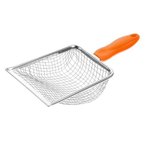 Milisten Edelstahl Katzenstreuschaufel mit Großem Sieb Langlebig Leicht zu Reinigen Komfortabler Griff Praktisches Werkzeug zur Hygienischen Reinigung von Katzentoiletten Wiederverwendbar Milisten Edelstahl Katzenstreuschaufel mit Großem Sieb Langlebig Leicht zu Reinigen Komfortabler Griff Praktisches Werkzeug zur Hygienischen Reinigung von Katzentoiletten Wiederverwendbar von Milisten